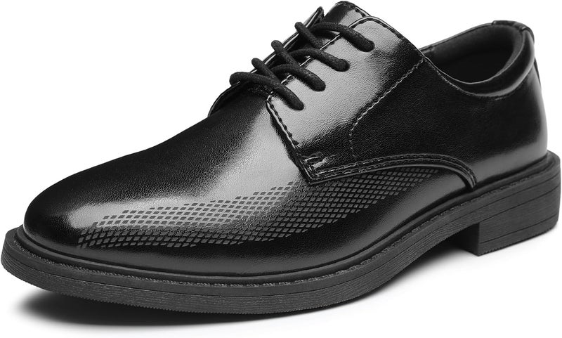 HOMEHOT Store Boys Dress Shoes Classic Oxfords Formal Shoes - Image 1